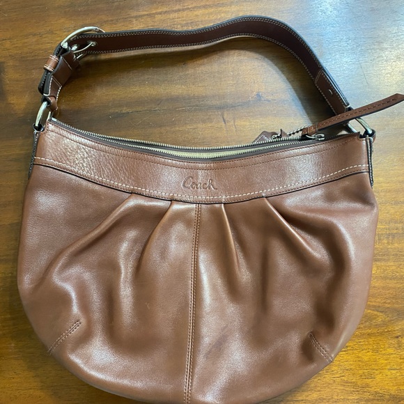 Beautiful brown Coach purse - Picture 2 of 11